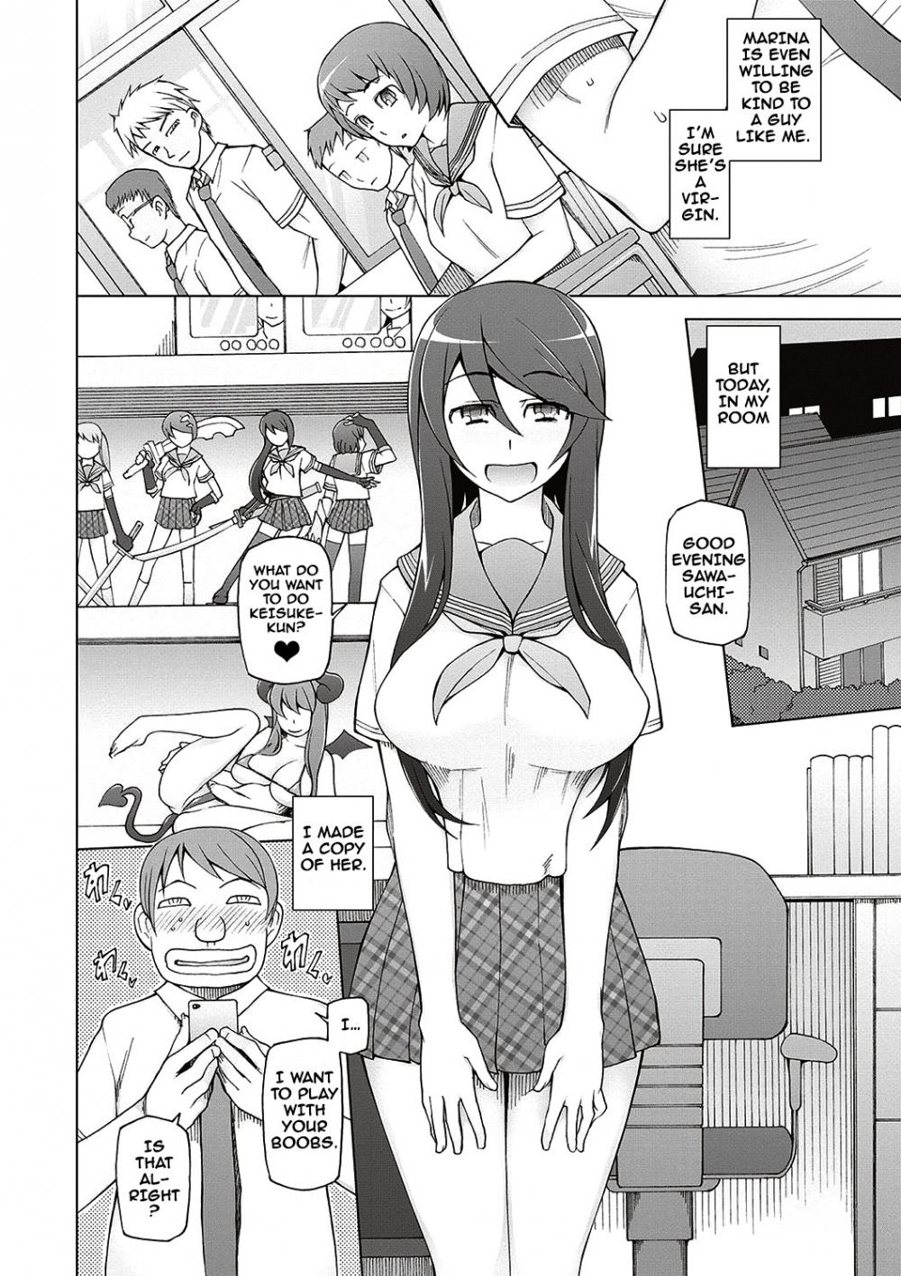 Hentai Manga Comic-Pervert App-Chapter 2-4